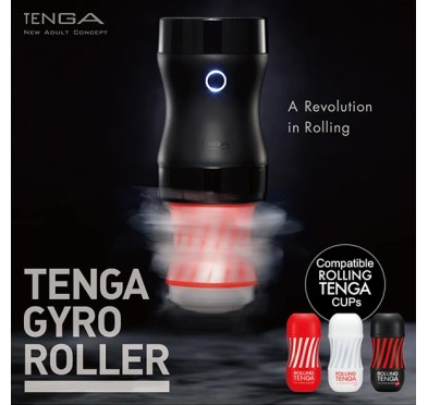 Tenga - Jednorazowy Masturbator Normalny Rolling Tenga Gyro Roller Cup